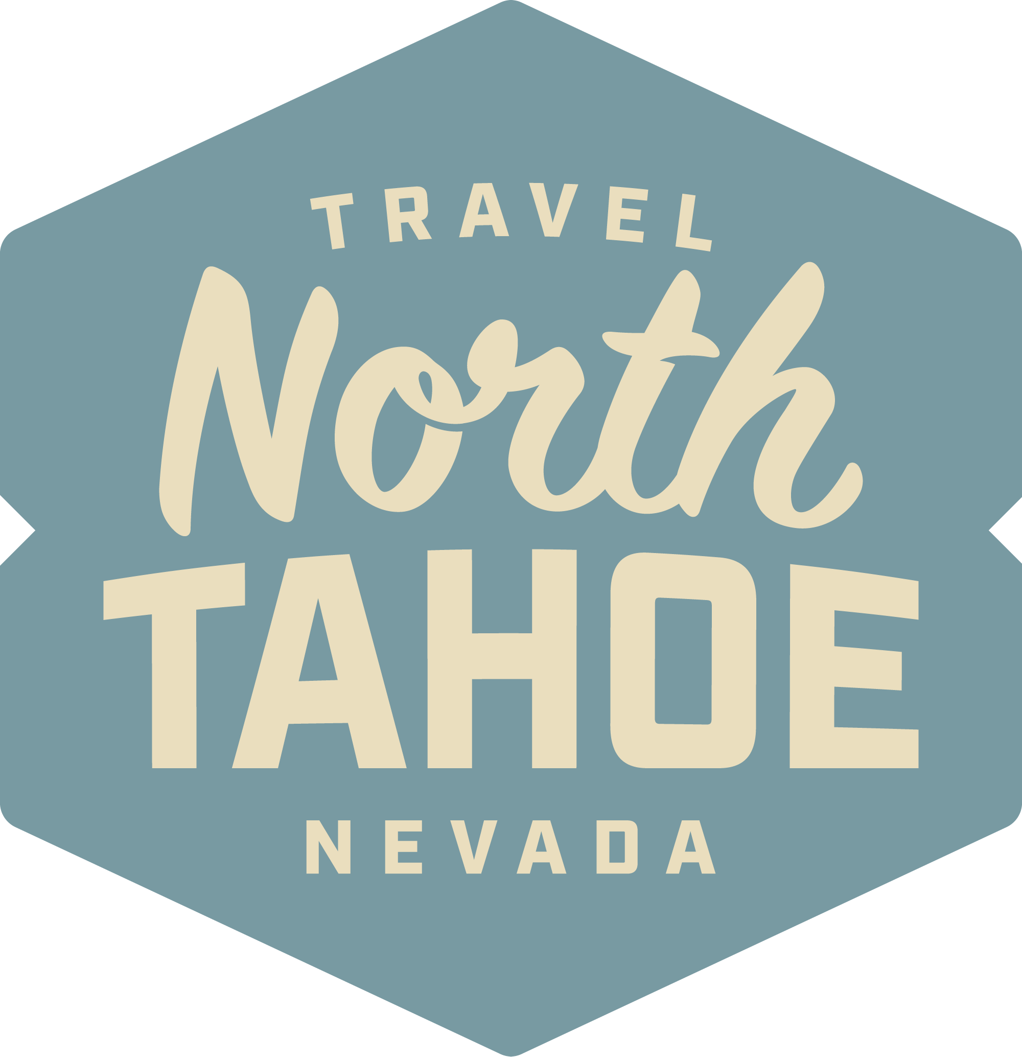 Travel North Tahoe Nevada logo