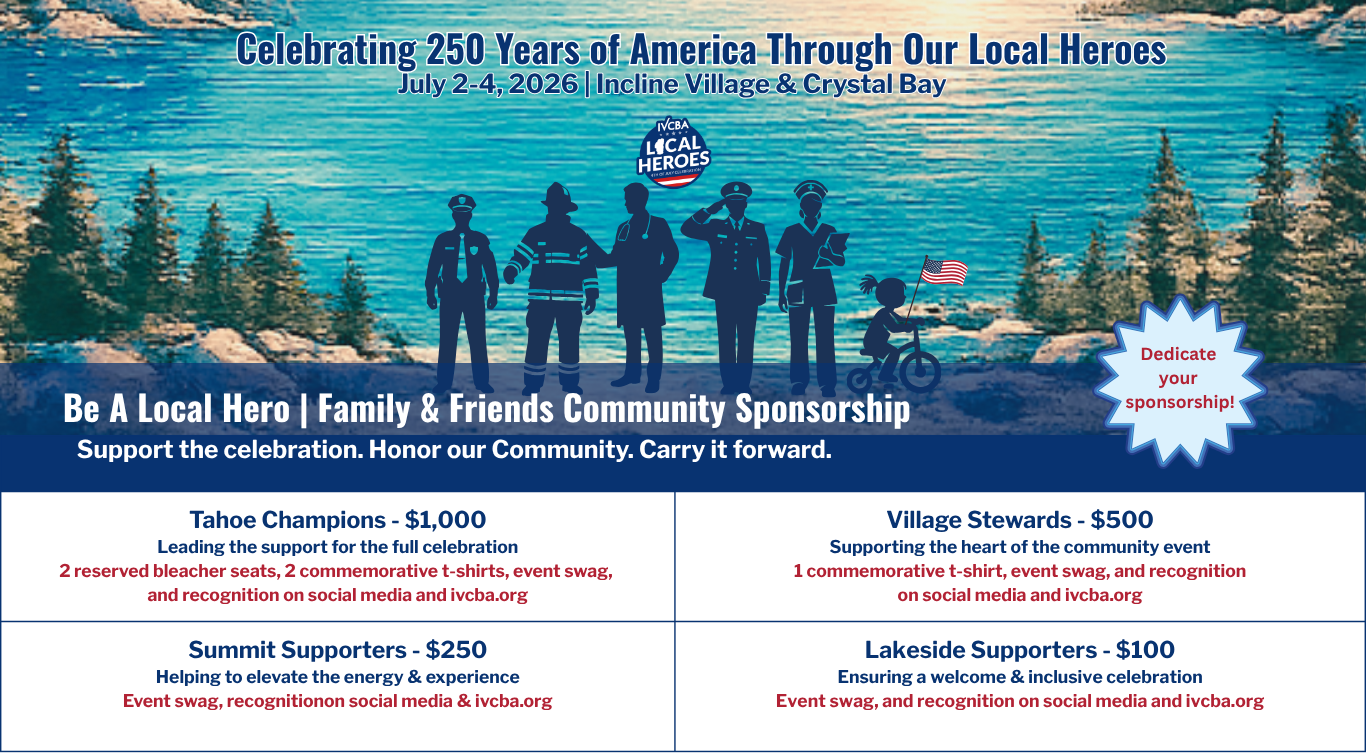 Friends & Family Sponsorship - Nominate a Local Hero